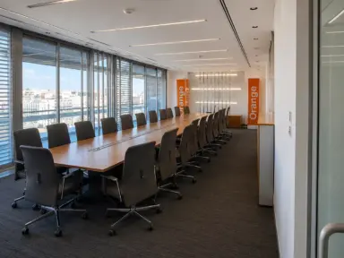 Orange Jordan HQ