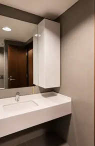 Murano executive washroom detail