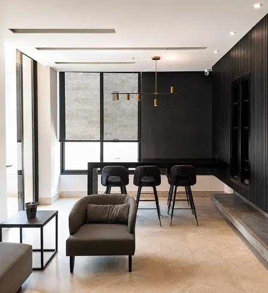 Murano luxury residential lounge fit-out